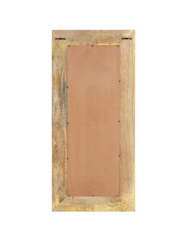 Specchio 50x3x110 cm in Legno Massello di Mango