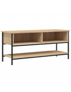 Mobile Porta TV Rovere Sonoma 100x35x45 cm in Legno Multistrato 2