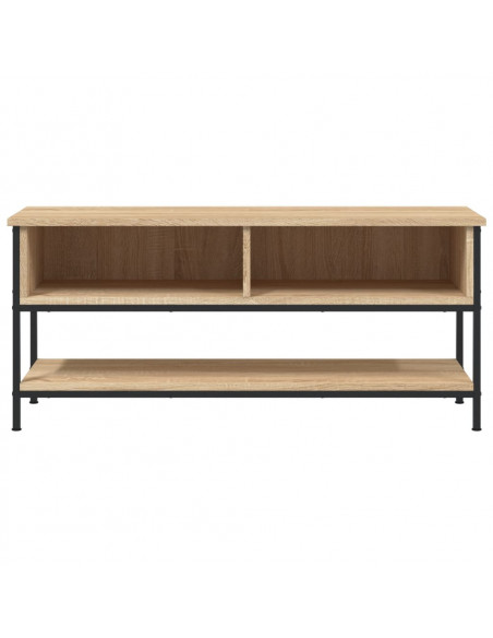 Mobile Porta TV Rovere Sonoma 100x35x45 cm in Legno Multistrato