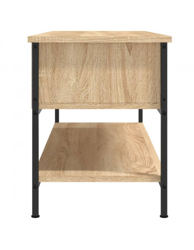 Mobile Porta TV Rovere Sonoma 100x35x45 cm in Legno Multistrato