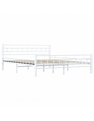 Giroletto Bianco in Metallo 160x200 cm