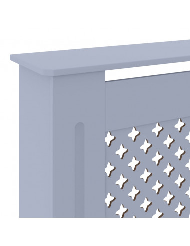 Copertura per Radiatore Grigia in MDF 205 cm