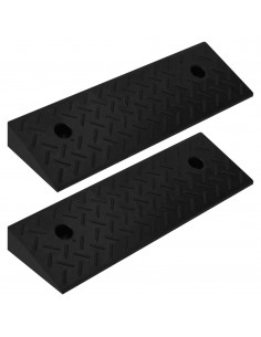 Rampe per Cordolo 2 pz 50x17,5x5 cm in Gomma