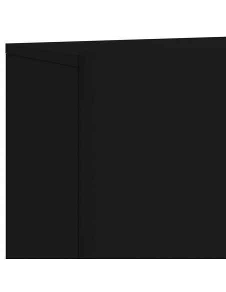 Mobile TV a Parete Nero 100x30x41 cm