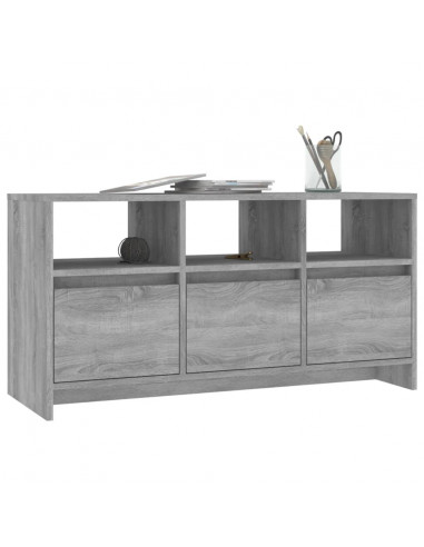 Mobile Porta TV Grigio Sonoma 102x37,5x52,5 cm in Truciolato