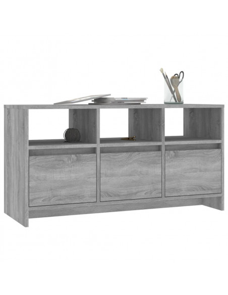 Mobile Porta TV Grigio Sonoma 102x37,5x52,5 cm in Truciolato