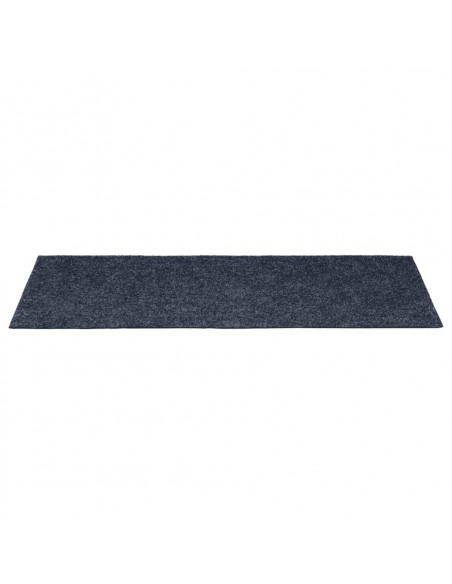 Tappeti Adesivi Rettangolari per Scale 15pz 60x25 cm Grigio Blu