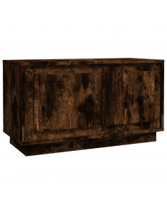 Mobile Porta TV Rovere Fumo 80x35x45 cm in Legno Multistrato 2