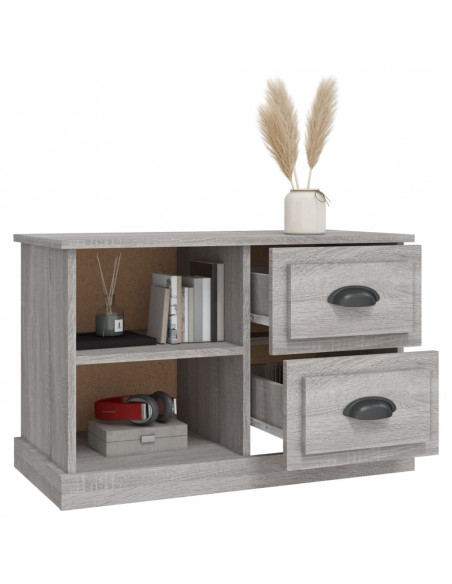 Mobile TV Grigio Sonoma 73x35,5x47,5 cm in Legno Multistrato