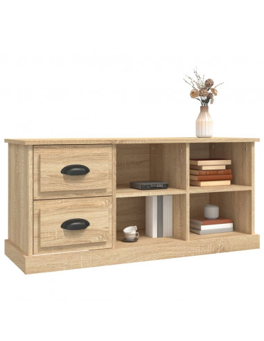 Mobile TV Rovere Sonoma 102x35,5x47,5 cm in Legno Multistrato