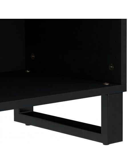 Mobile TV 80x33x46cm Legno Massello Acacia e Legno Multistrato