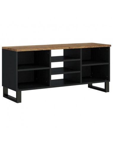 Mobile TV 100x33x46cm Legno Massello Mango e Legno Multistrato