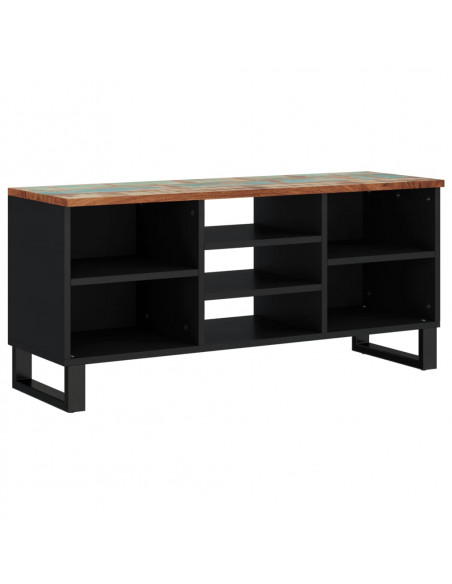 Mobile TV 100x33x46cm Legno Massello Recupero Legno Multistrato