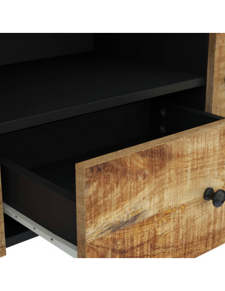 Mobile TV 105x33,5x46cm Legno Massello Mango Legno Multistrato