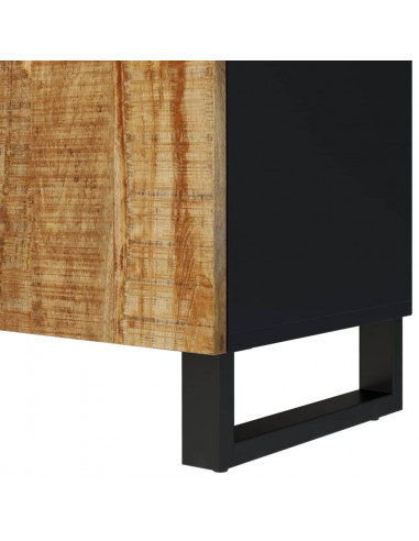 Mobile TV 105x33,5x46cm Legno Massello Mango Legno Multistrato