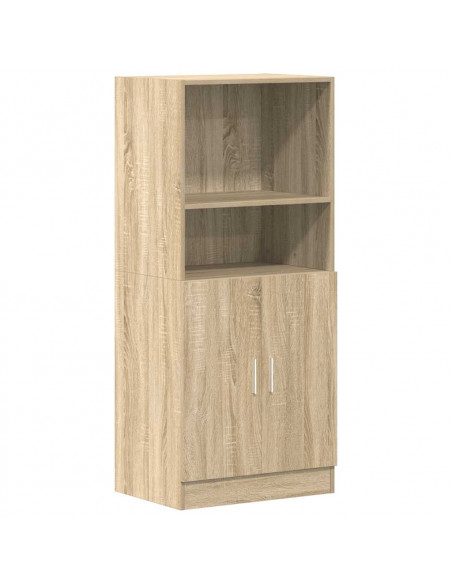 Mobile da Cucina Rovere Sonoma 57x41,5x131,5 cm in Truciolato