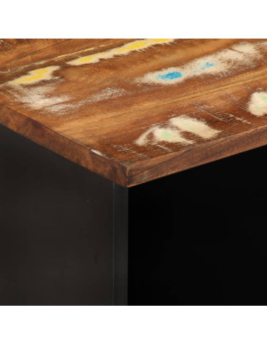 Mobile TV 100x33x46cm Legno Massello Recupero Legno Multistrato