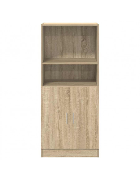 Mobile da Cucina Rovere Sonoma 57x41,5x131,5 cm in Truciolato