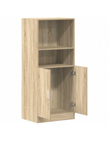 Mobile da Cucina Rovere Sonoma 57x41,5x131,5 cm in Truciolato