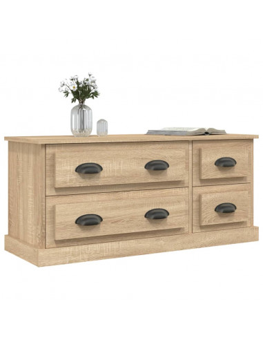 Mobile per TV Rovere Sonoma 100x35,5x45 cm in Legno Multistrato