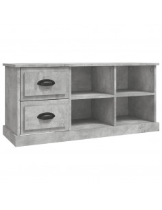 Mobile TV Grigio Cemento 102x35,5x47,5 cm in Legno Multistrato 2