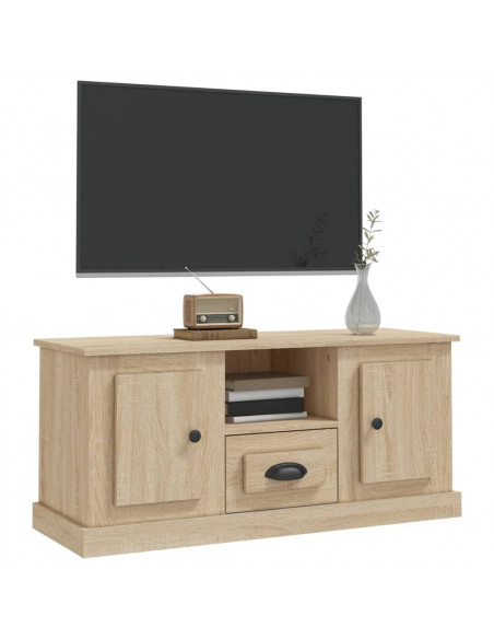 Mobile per TV Rovere Sonoma 100x35,5x45 cm in Legno Multistrato