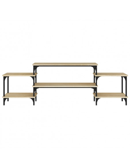 Mobile Porta TV Rovere Sonoma 157x35x52 cm in Legno Multistrato