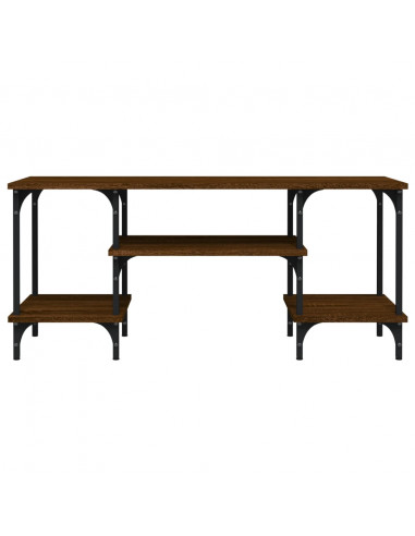 Mobile Porta TV Rovere Marrone 102x35x45,5 cm Legno Multistrato