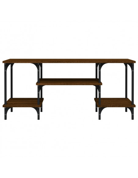 Mobile Porta TV Rovere Marrone 102x35x45,5 cm Legno Multistrato