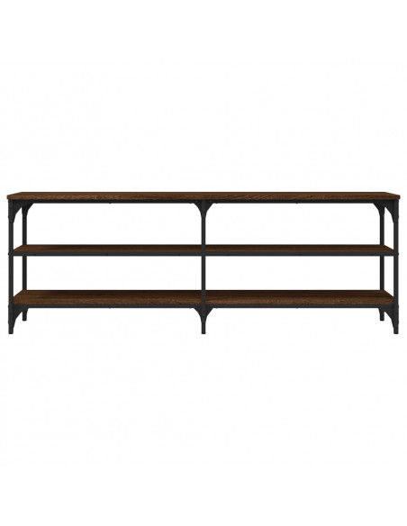 Mobile Porta TV Rovere Marrone 140x30x50 cm Legno Multistrato