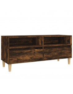 Mobile TV Rovere Fumo 100x34,5x44,5 cm in Legno Multistrato 2