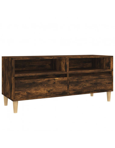 Mobile TV Rovere Fumo 100x34,5x44,5 cm in Legno Multistrato