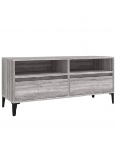 Mobile Porta TV Grigio Sonoma 100x34,5x44,5cm Legno Multistrato 2