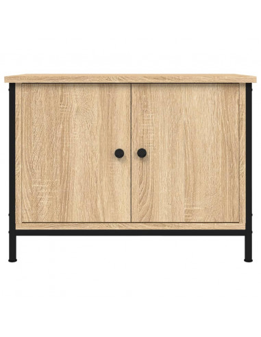 Mobile TV con Ante Rovere Sonoma 60x35x45 cm Legno Multistrato