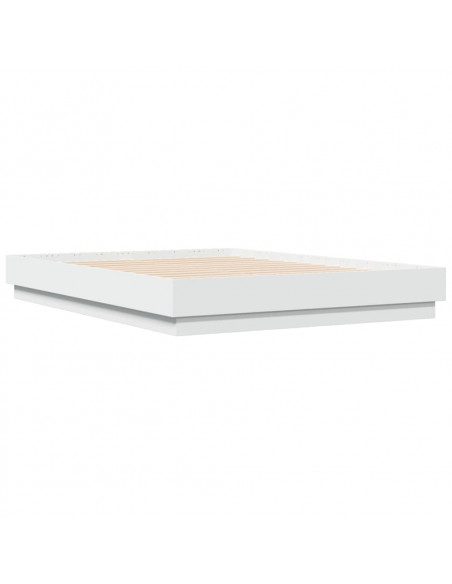 Giroletto con Luci LED Bianco 120x190 cm