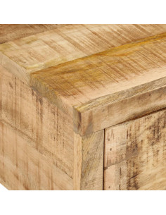 Supporto TV in Legno Massello di Mango 2