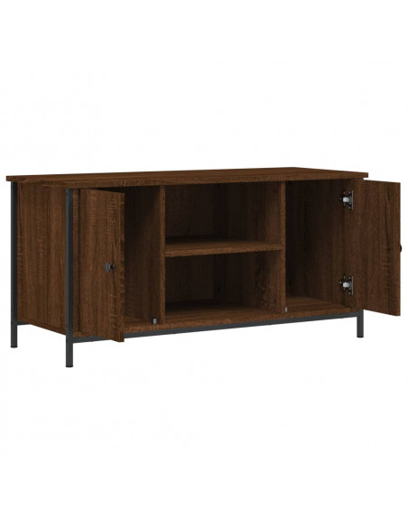 Mobile Porta TV Rovere Marrone 100x40x50 cm Legno Multistrato