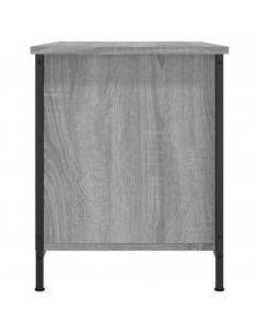 Mobile Porta TV Grigio Sonoma 80x40x50 cm in Legno Multistrato 2