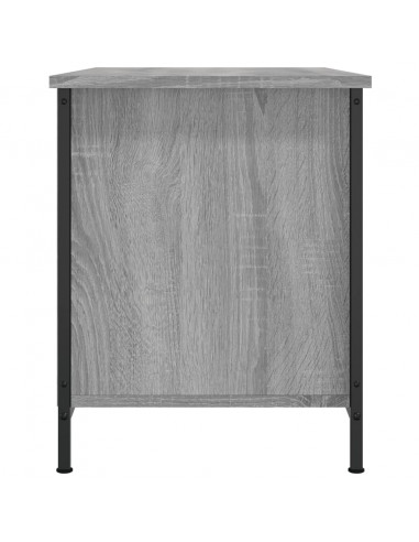 Mobile Porta TV Grigio Sonoma 80x40x50 cm in Legno Multistrato