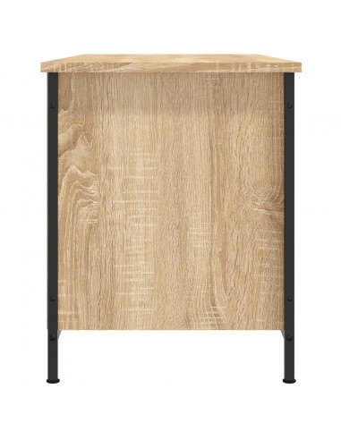 Mobile Porta TV Rovere Sonoma 100x40x50 cm in Legno Multistrato