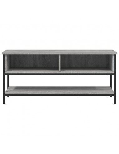 Mobile Porta TV Grigio Sonoma 100x35x45 cm in Legno Multistrato