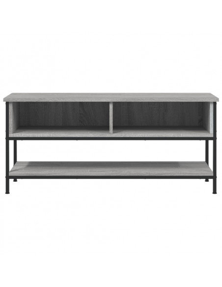 Mobile Porta TV Grigio Sonoma 100x35x45 cm in Legno Multistrato