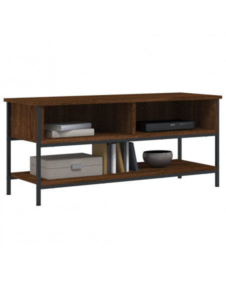 Mobile Porta TV Rovere Marrone 100x35x45cm in Legno Multistrato