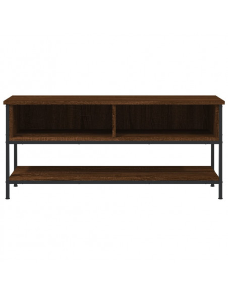 Mobile Porta TV Rovere Marrone 100x35x45cm in Legno Multistrato