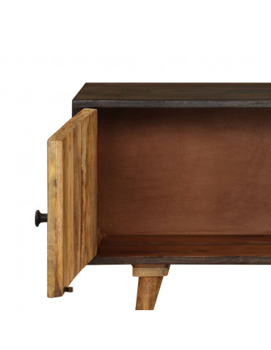 Mobile Porta TV in Legno Massello di Mango 140x30x45 cm