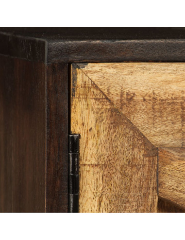 Mobile Porta TV in Legno Massello di Mango 140x30x45 cm