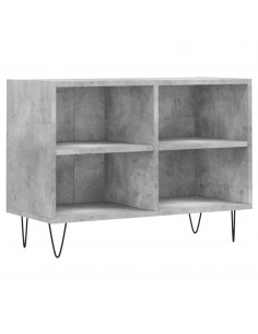 Mobile Porta TV Grigio Cemento 69,5x30x50 cm Legno Multistrato 2
