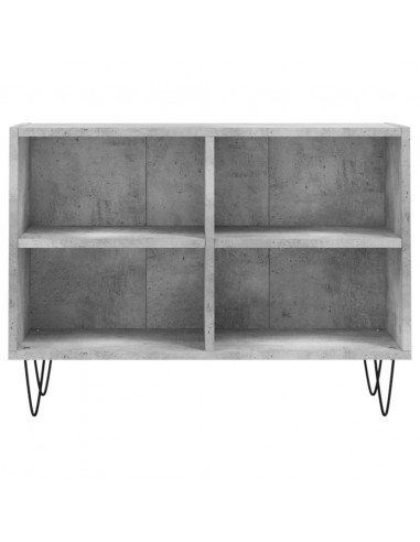 Mobile Porta TV Grigio Cemento 69,5x30x50 cm Legno Multistrato