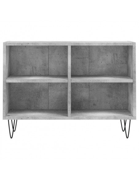 Mobile Porta TV Grigio Cemento 69,5x30x50 cm Legno Multistrato