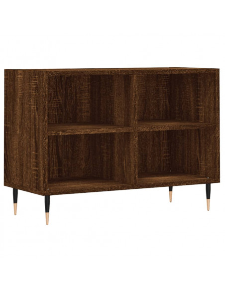 Mobile Porta TV Rovere Marrone 69,5x30x50 cm Legno Multistrato